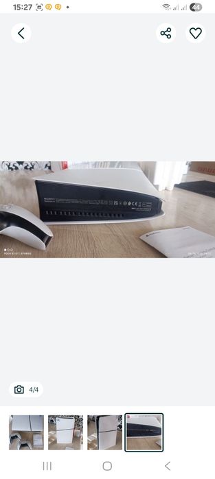 PS5 slim ideal o'yinlari bor 2 original djoystik bor karobka dakumenti