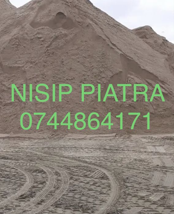 Nisip piatra balastru