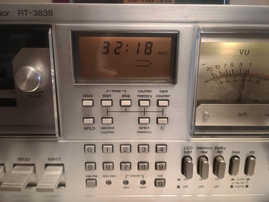 Sharp Optonica RT 3838 casetofon deck că nou