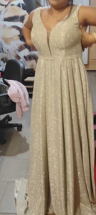 Бална рокля  блестяща