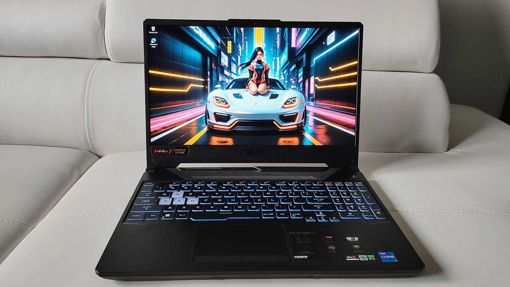 Laptop gaming ASUS TUF, intel core i7-11800H, video 6 gb RTX 3060