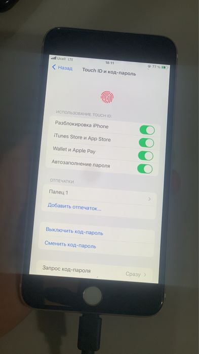 Iohone 6 s plus silver 32gb