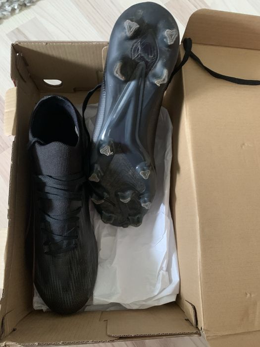 Ghete de piele ecologica pentru fotbal PUMA ULTRA MATCH