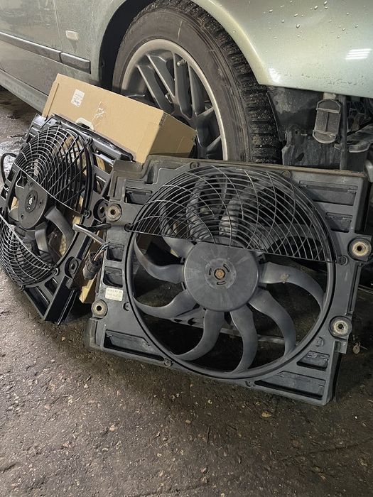 Вентилятор Кондера БМВ е39 рест