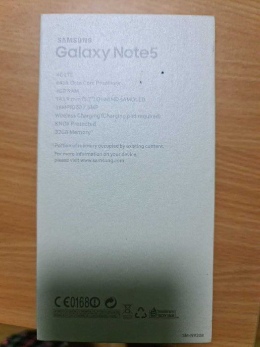 Продам Samsung Galaxy Note 5