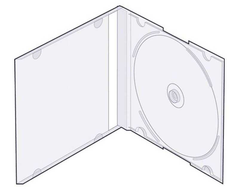 Бокс для CD/DVD дисков