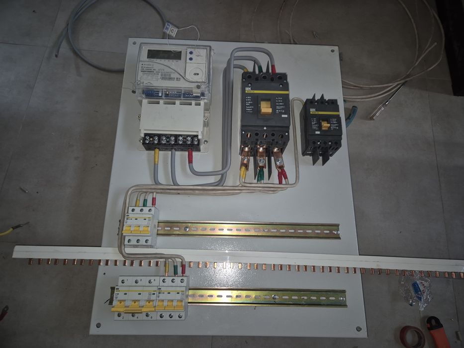 Электромонтаж 230В и 380В