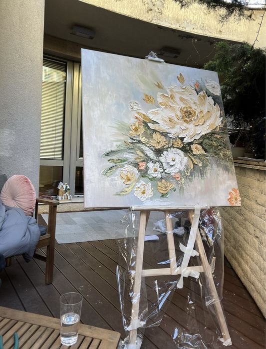 Маслена релефна картина