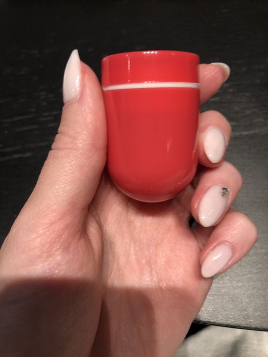 Печат пингвинче в червен цвят