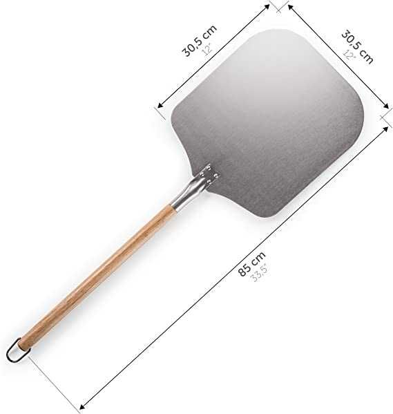 Paleta/Lopata din aluminiu pentru cuptor de pizza BLUMTAL