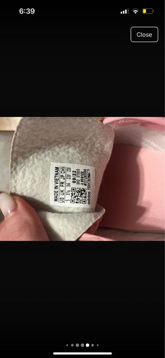 Adidas SAMBA noi, cu eticheta