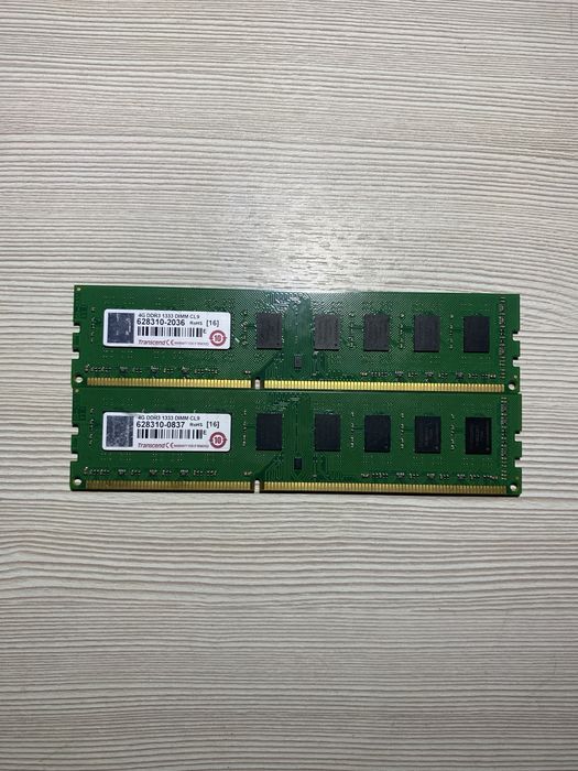 Оперативная память DDR3 8 GB (2x4)
