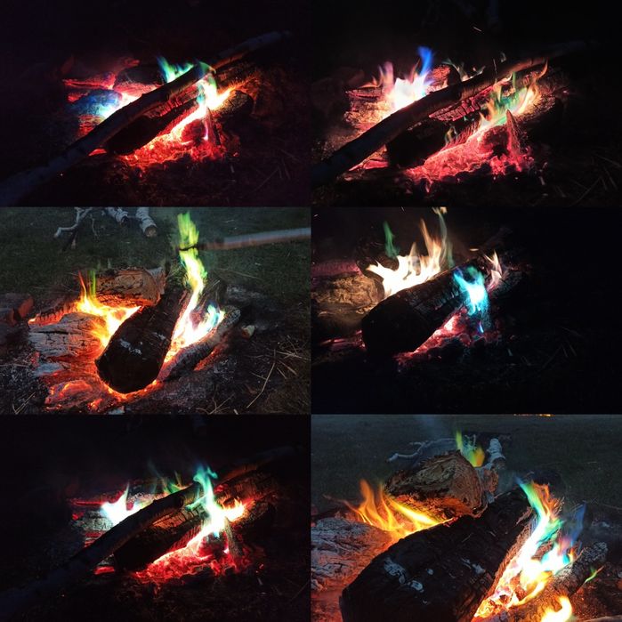 Magic Fire цветной огонь магический огонь для детей