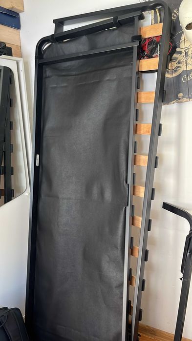 NYHAMN Cadru canapea extensibilă ikea 3 locuri, + 2 saltele 70x200 noi !