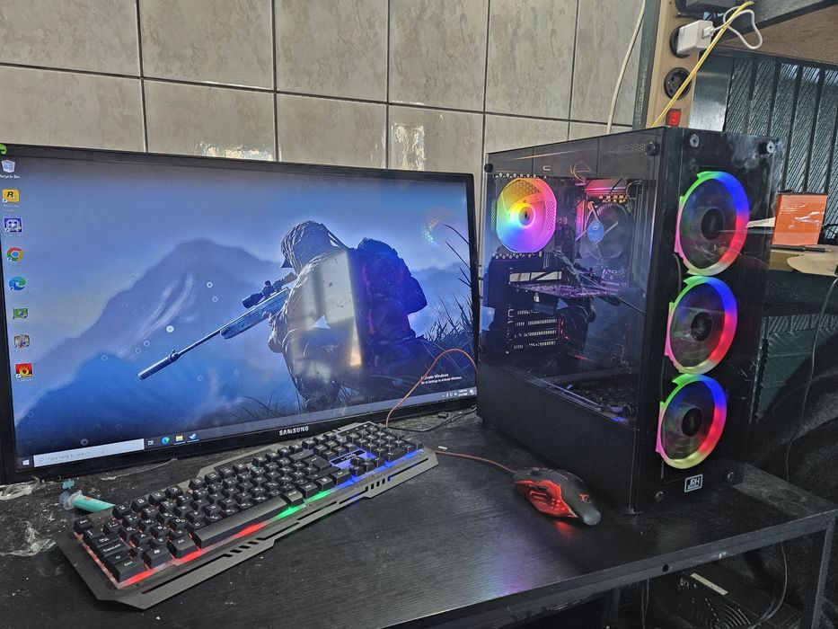 Unitate PC Gaming i5 6400 video 4gb GTX 1050TI 16GB RAM