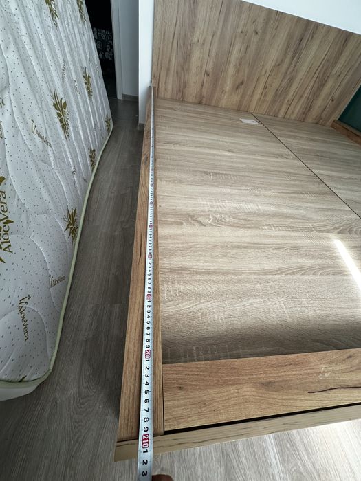 Pat mare 200x180+saltea