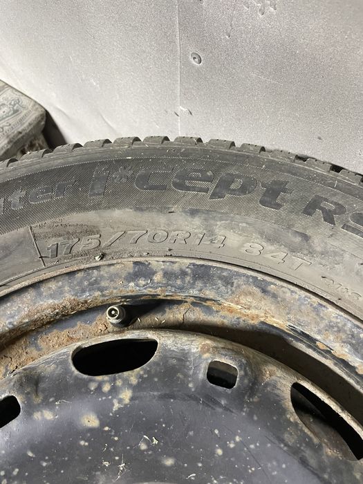 Jante 5x100 si cauciucuri iarna HANKOOK