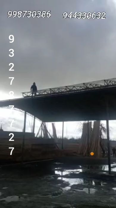 Том навес парник кантинер профиллардан