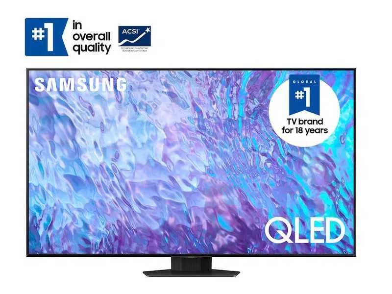 Телевизор "SAMSUNG" 98" Q80C QLED 4K серии + Бесплатная Доставка 24/7