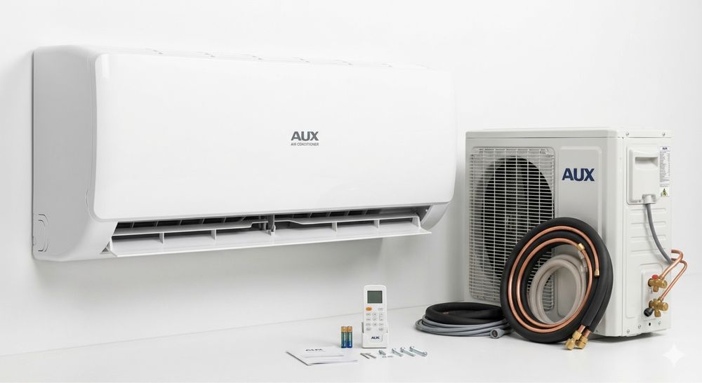 Кондиционер AUX 7/9/12/18/26/48 установка имееться,доставка бесплатно