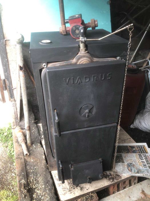 Парно котле на твърдо гориво 24 кW +помпа