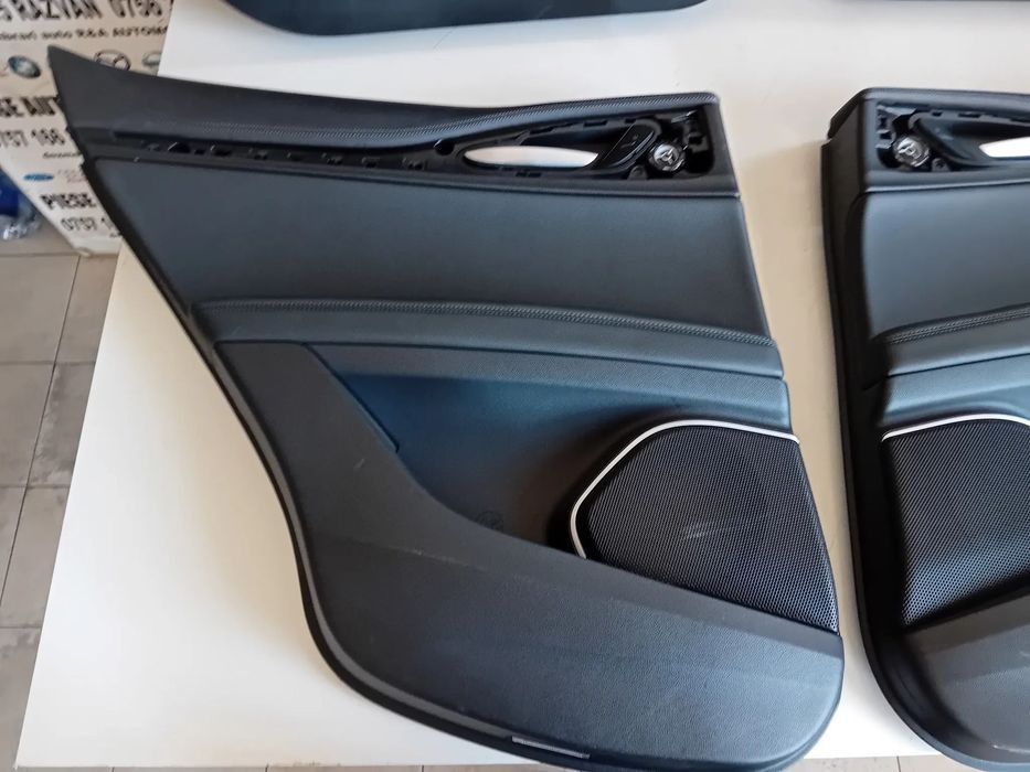 Fata Tapiterie Usa Din Piele Alfa Romeo Stelvio 2017-2022 Volan Stanga Impecabile