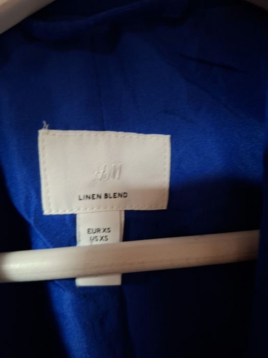 Дамско Сако H&M 100%  Linen Blend