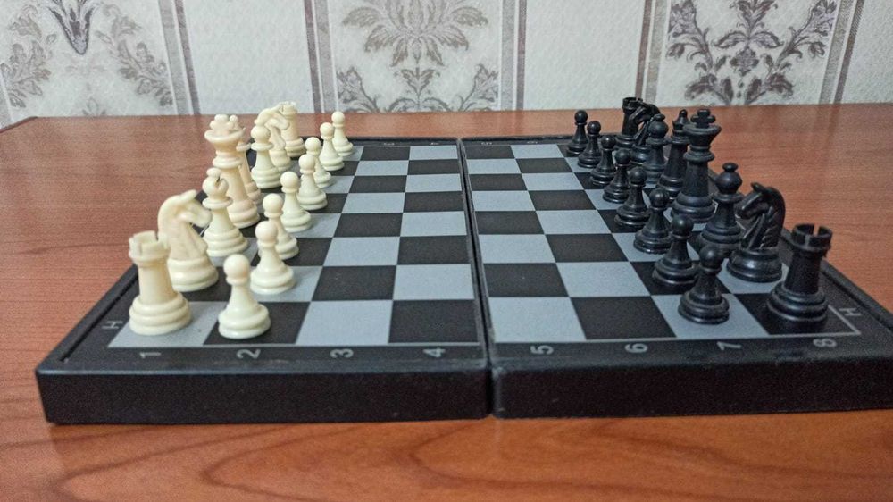 Шахматы деревянные и магнитные