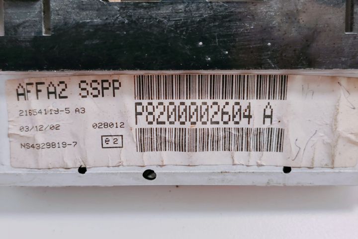 Display Bord, cod  P8200002604A P8200002604A Renault Laguna a 2-a gen