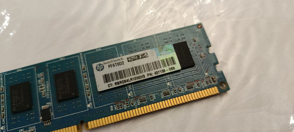 Ddr3 4 gb 2 штуки 1333 MHz