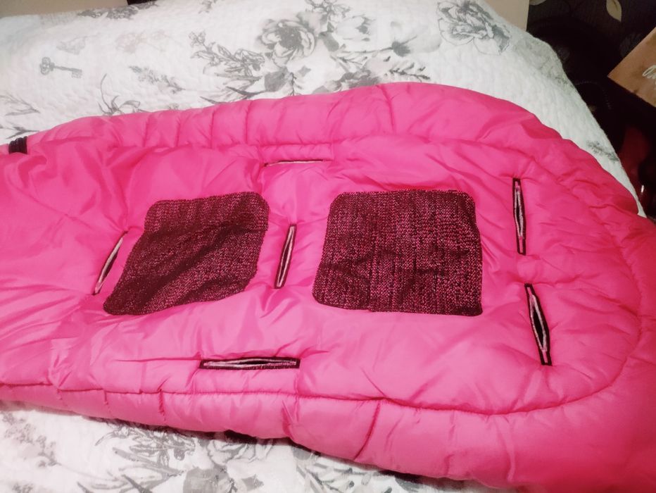 Бебешки зимен чувал за количка