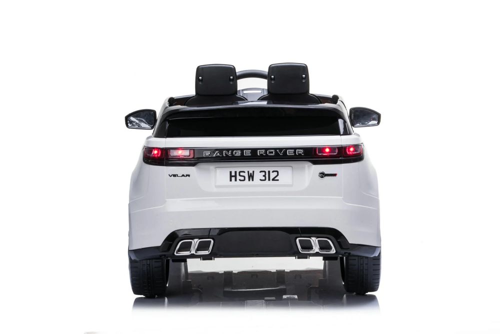 Range rover velar 12v – детски акумулаторен джип, бял, eva гуми