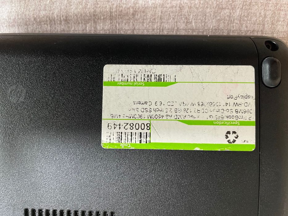 Лаптоп HP ProBook 645G 14” 8GB RAM 128GB