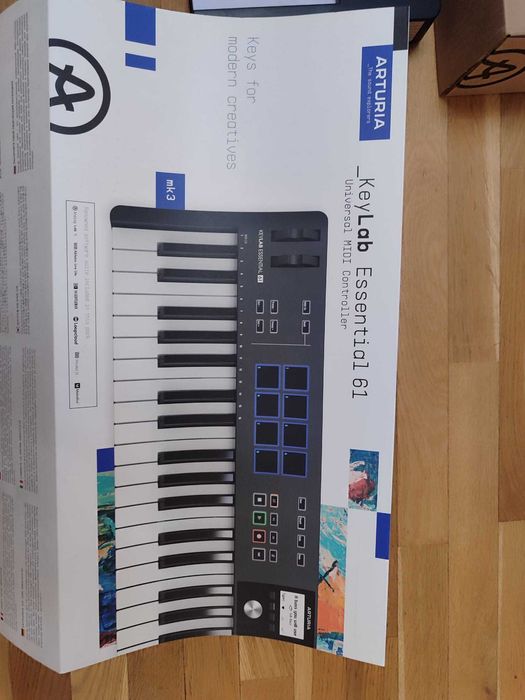 Midi Arturia keylab essetial 61 - universal midi controller