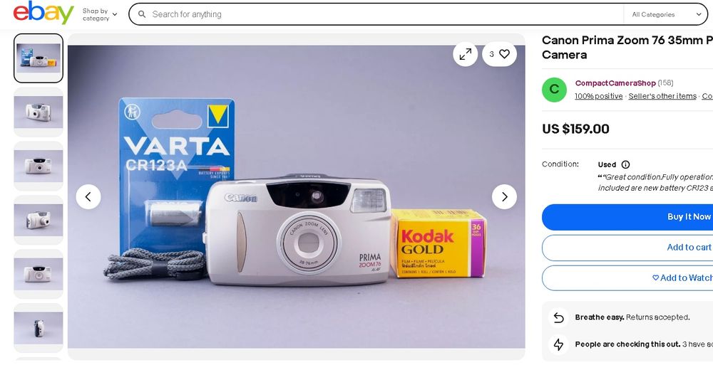 Canon / Agfa  -  Rare Vintage 35MM Cameras