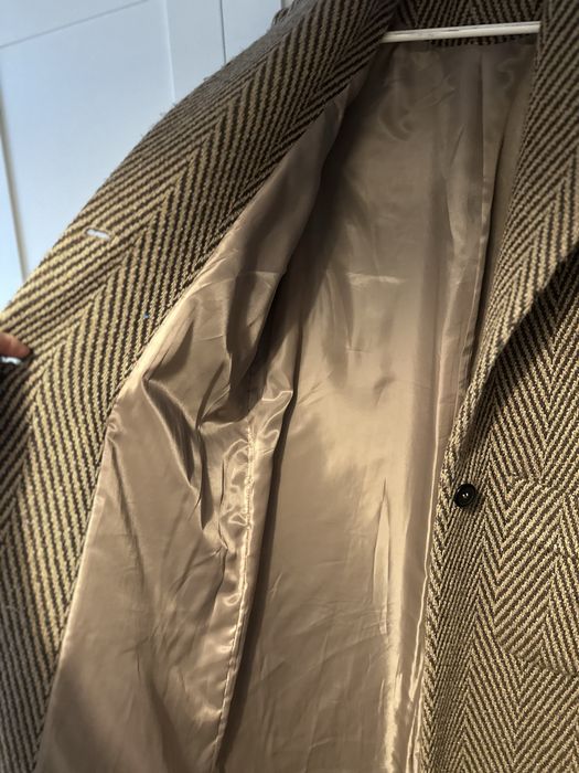 Дамско палто, рибена кост