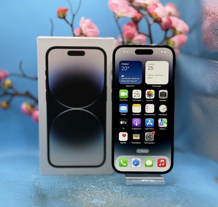 Apple iPhone 14 Pro, 128GB, 6GB RAM, 5G, Space Black