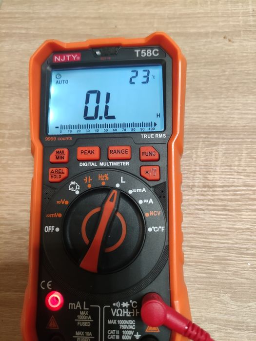 Мултиметър NJTY T58C