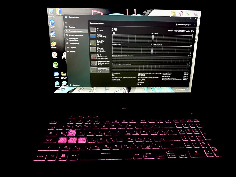 Ноутбук Asus Tuf gaming f15