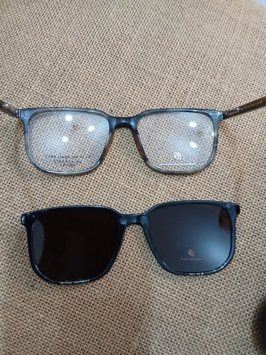 Ochelari David Beckham  clip on și  Ray Ban