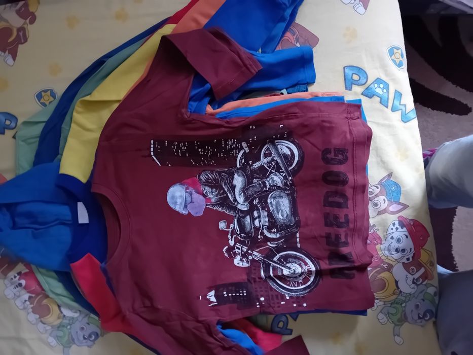 Lot bluzițe 110   băiețel