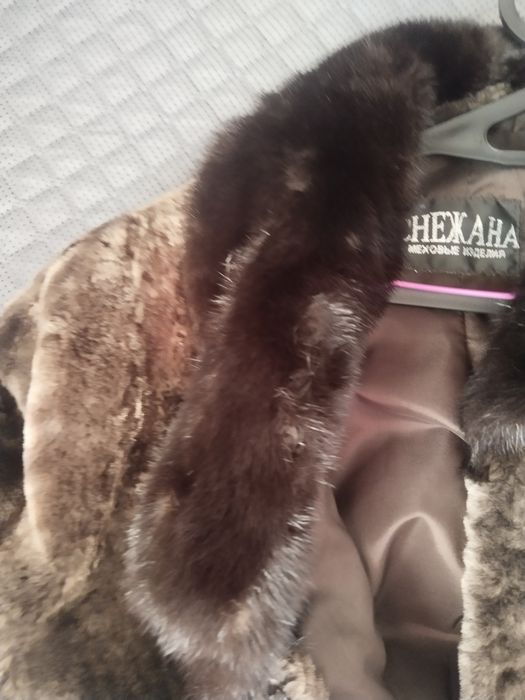 Шуба мутоновая новая