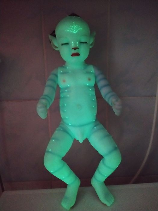 Кукла Реборн Аватар. Светится в темноте