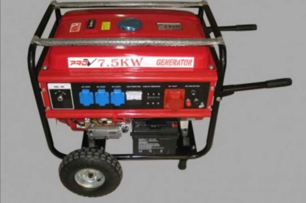 Генератор трифазен 7.5 КВ. с ел. старт