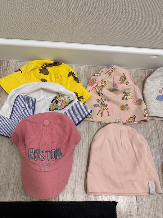 Шапочки от года до двух лет