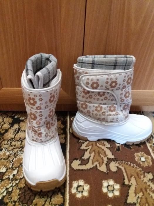 Сапоги-сноубутсы для девочки