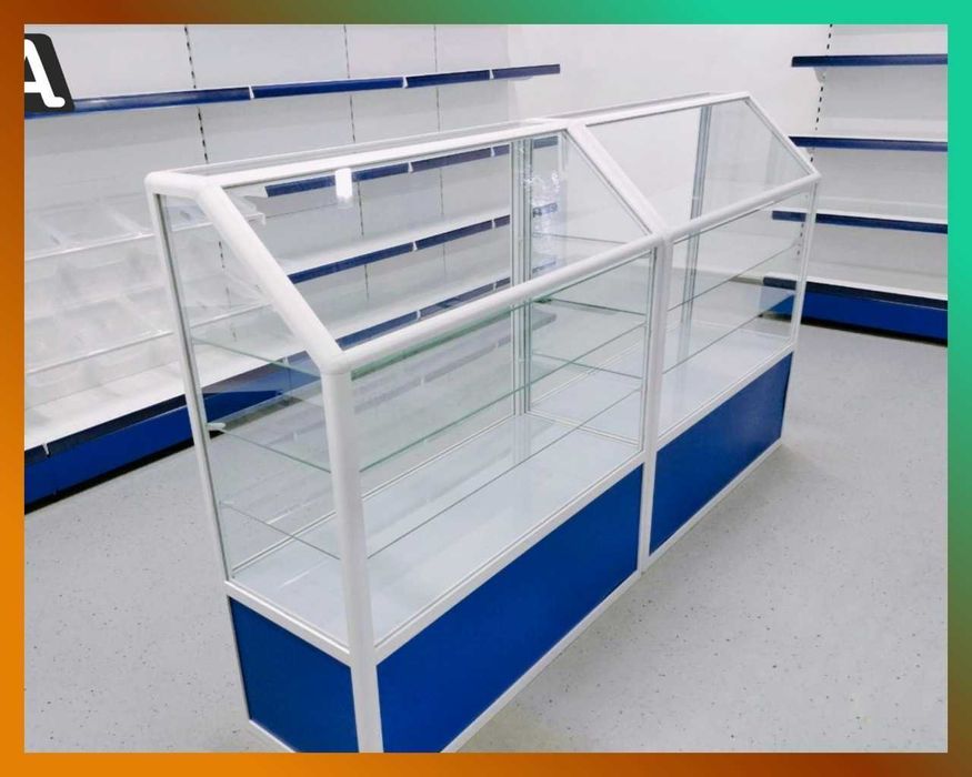 Oynaly vitrina, Акция, прилавки, savdo vitrinalar stellajlar