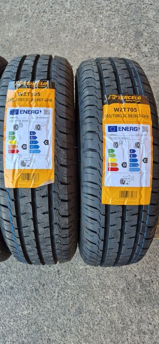 4 anvelope vara noi Tercelo 165/70/13C,dot 2025.Pretul este pe bucata.