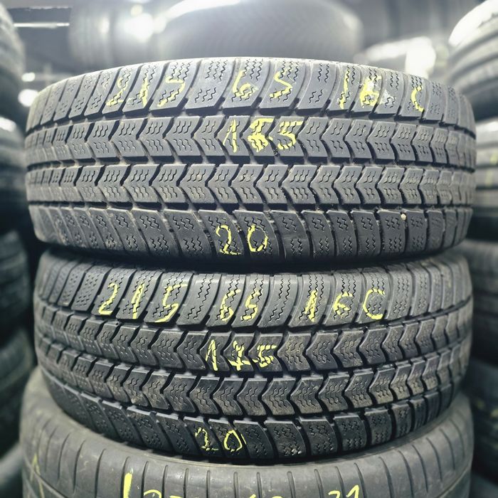 2x 215/65/16C M+S SEMPERIT 2020 Stare excelentă