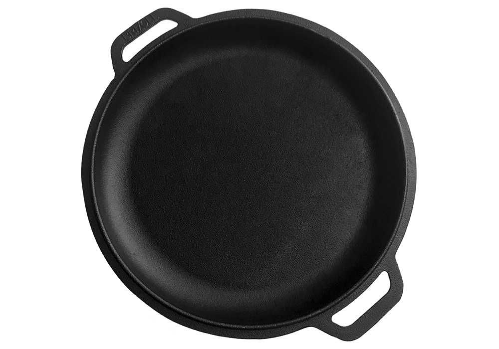 Чугунен капак-тиган (сач) за тенджера, казан, тиган 24 см-40 см